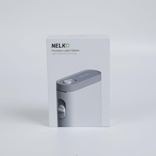 Nelko Label Maker Machine with Tape