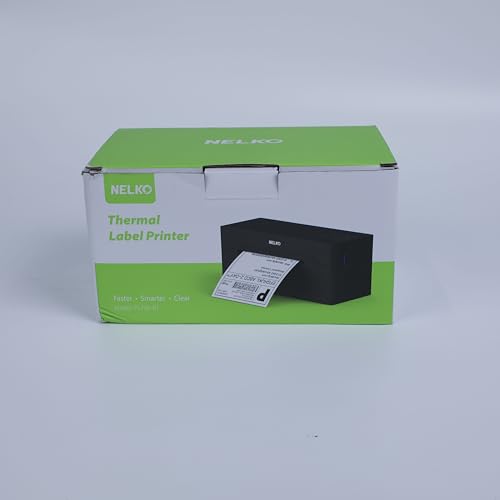 Nelko Bluetooth Thermal Shipping Label Printer