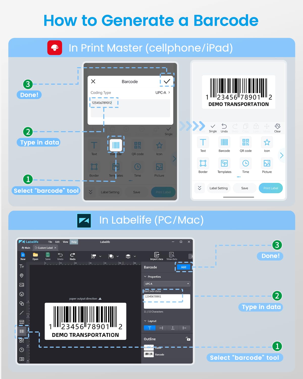 Phomemo M110 Thermal Label Maker