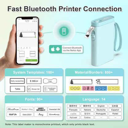 Nelko Label Maker Machine with Tape