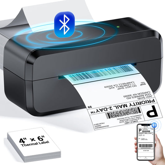 Nelko Bluetooth Thermal Shipping Label Printer