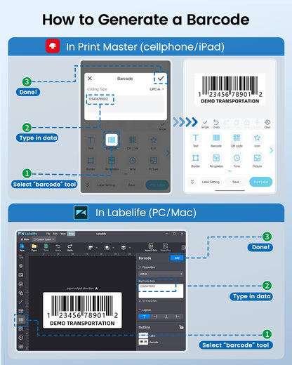 Phomemo M110 Label Printer