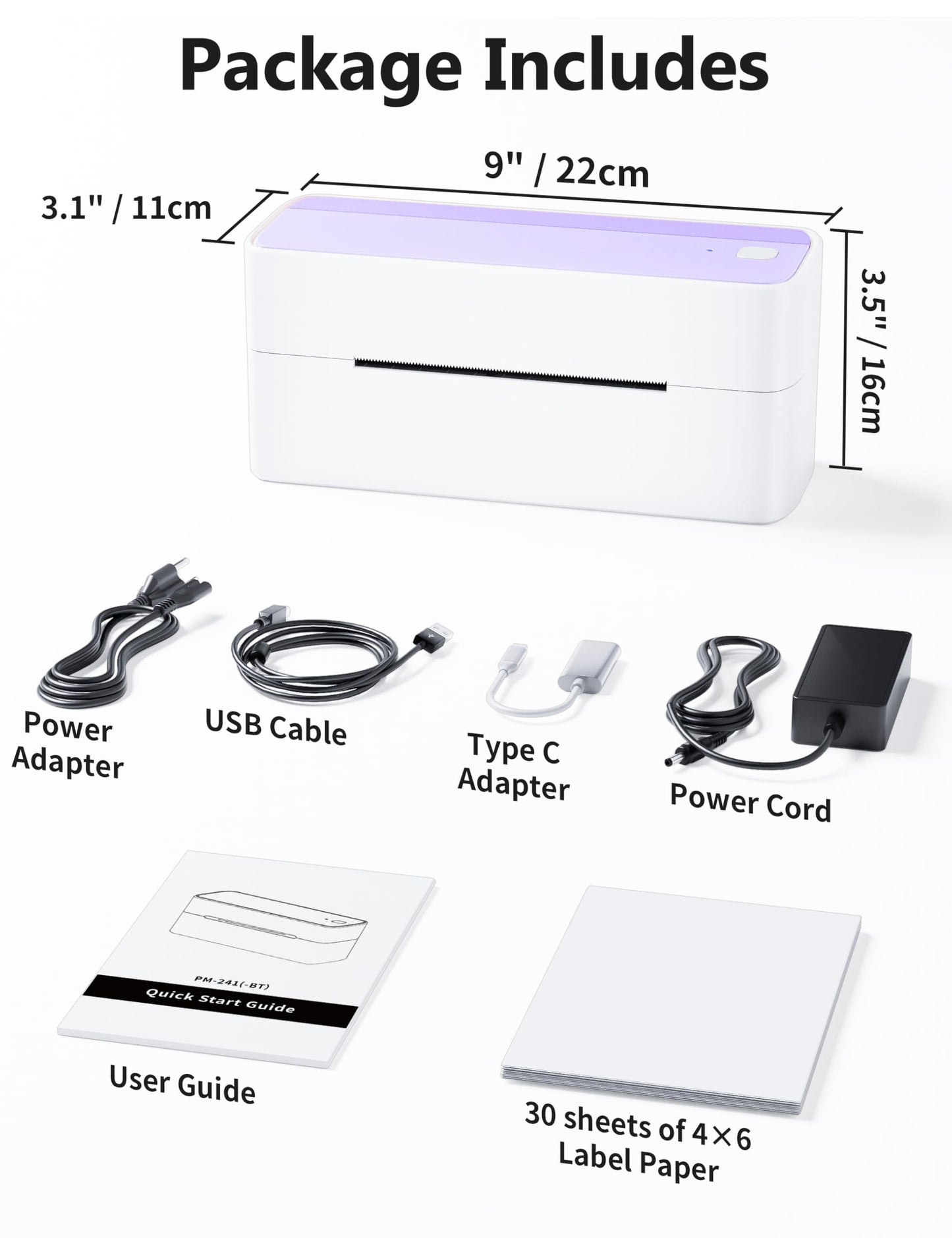 Phomemo Bluetooth Thermal Label Printer