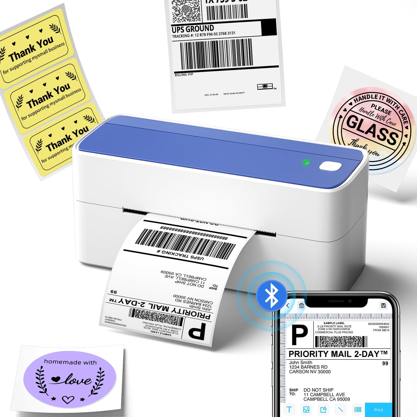 Phomemo Thermal Label Printer